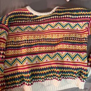 Colorful sweater